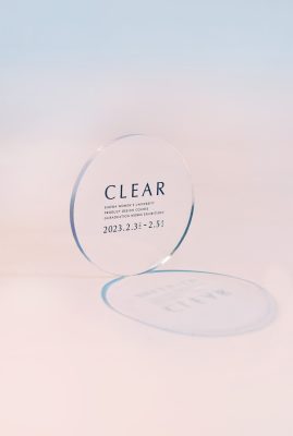 プロダクトコース卒業制作展「CLEAR」